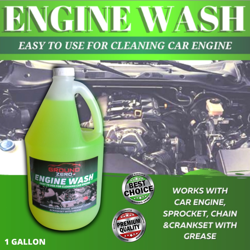 Engine wash Premium Degreaser 1Gallon cleaning engine grease remover stain remover engine