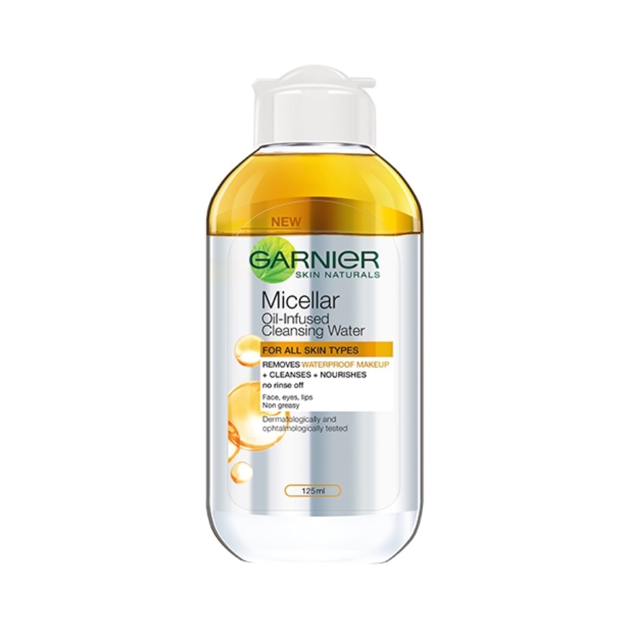 garnier makeup remover water