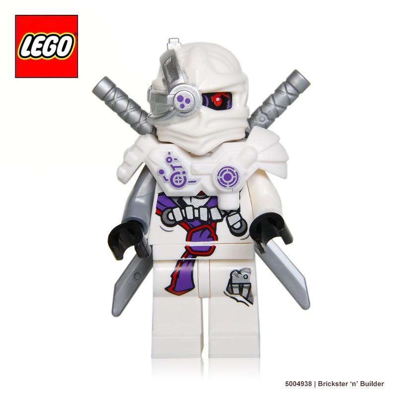 Lego White Nindroid 5004938 Bricktober 2017 Exclusive Ninjago Minifigure 