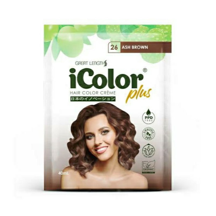 iColor Hair Color Crème Plus Ash
