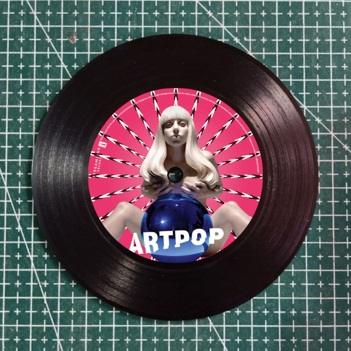 Customized Vinyl 4 Lady Gaga Artpop Shopee Philippines 2567