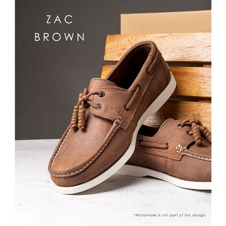 Ilakad Zac Brown Boat Shoes Topsider Mens