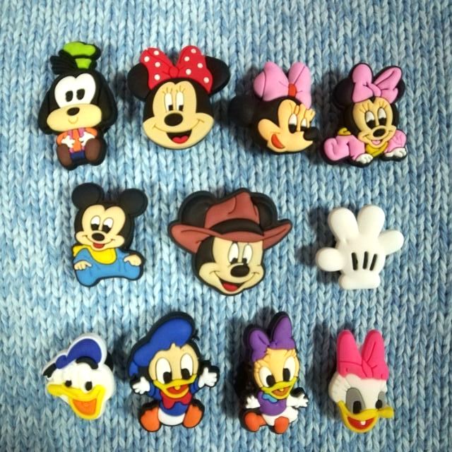 mickey mouse croc charms