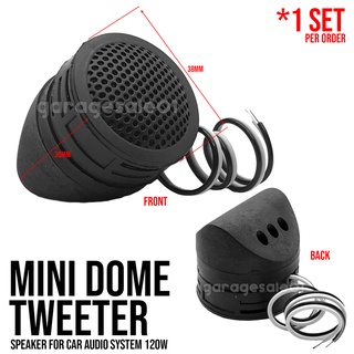 Mini Dome Tweeter Speakers For Car Audio System (set)