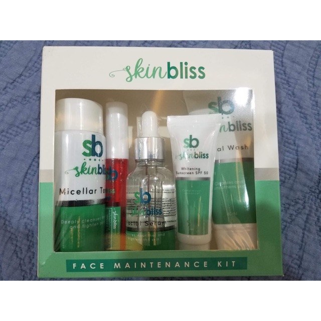 bliss face products