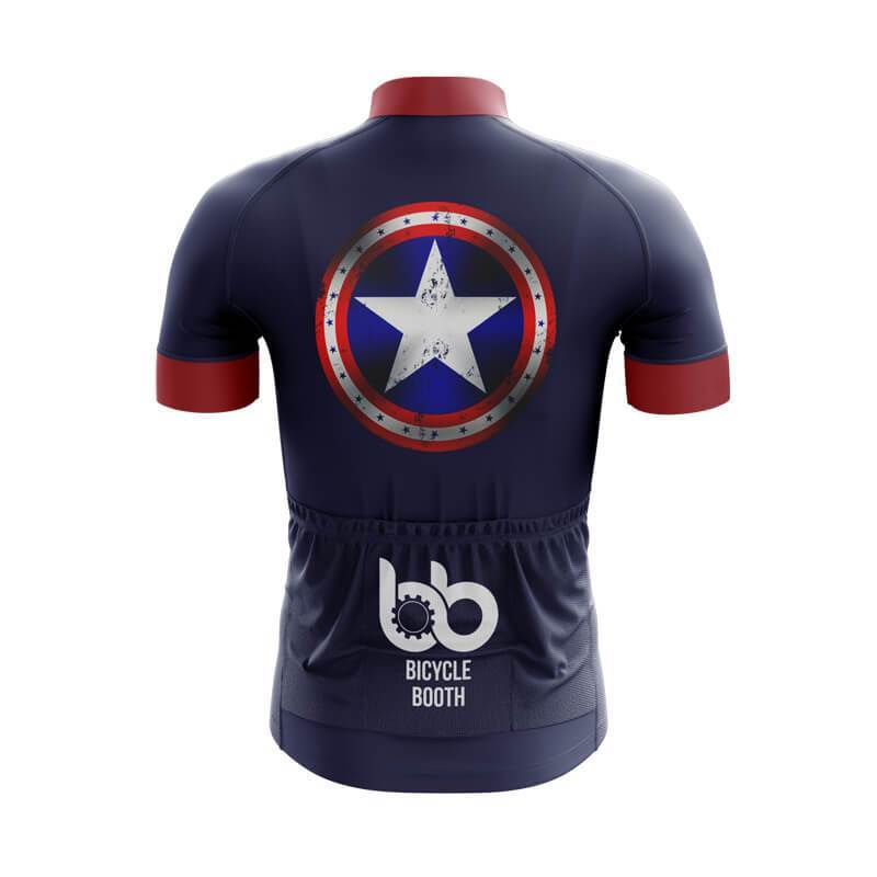 captain america cycling jersey