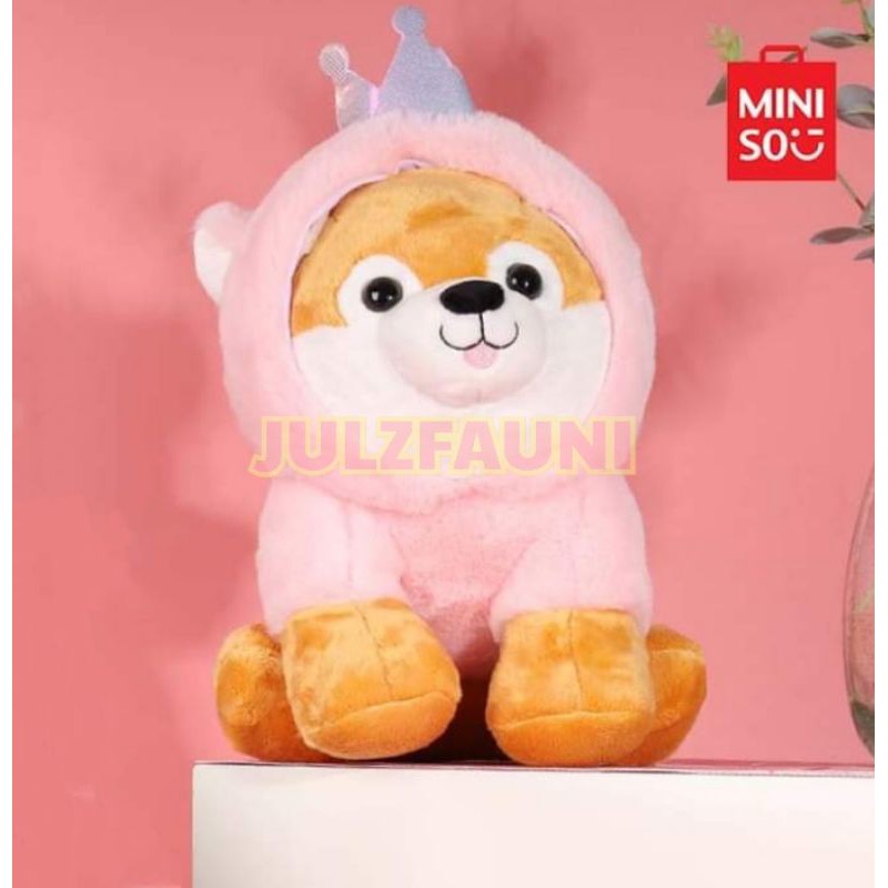 miniso shiba inu plush