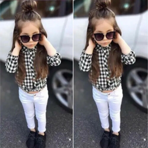 baby girl plaid shirt