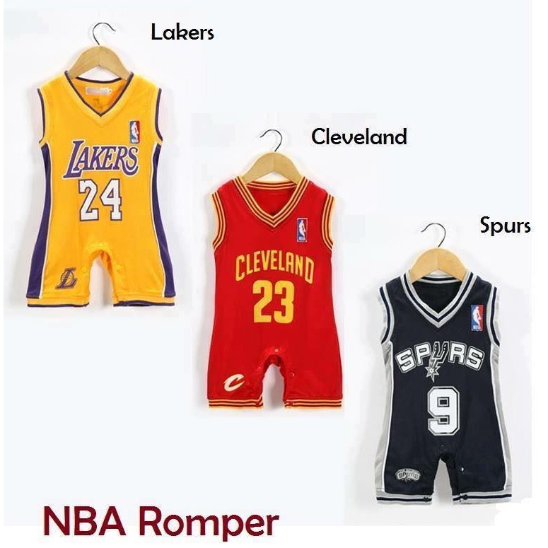 COD Baby Nba Jersey Romper Costume 