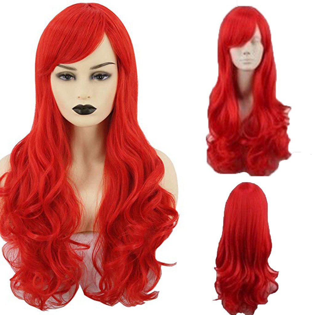 red hair wig costume