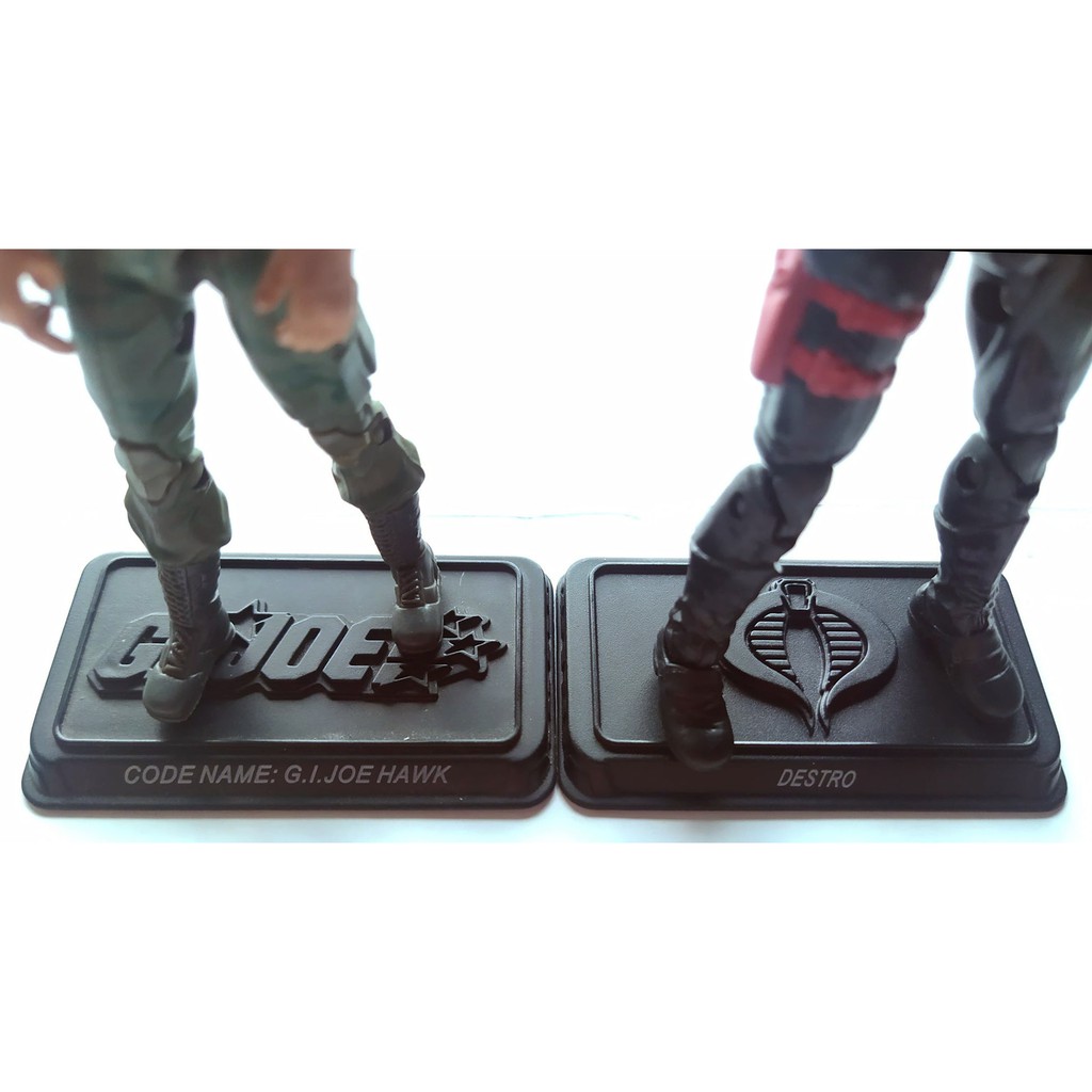 gi joe figure stands