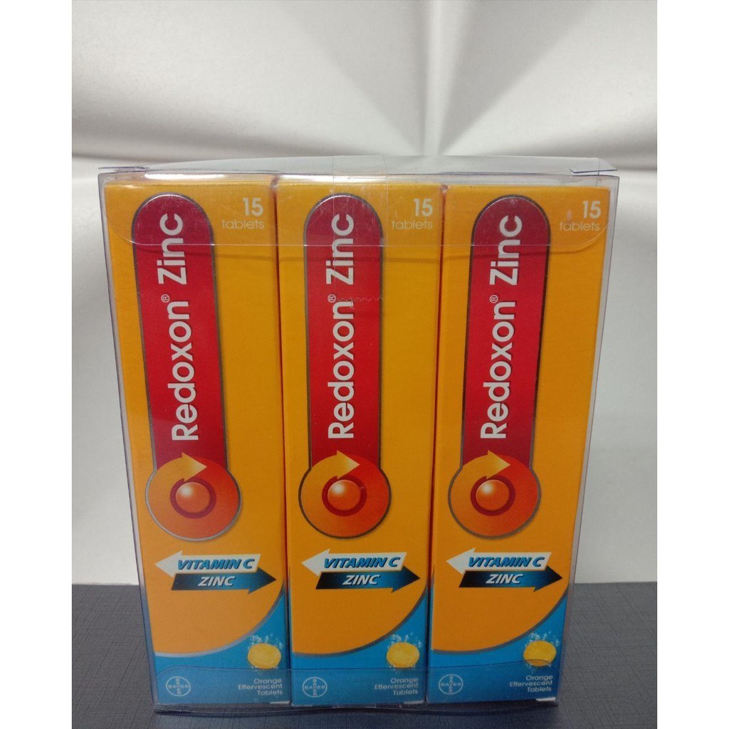 Redoxon Vitamin C Zinc 1000 Mg 15 Tablets Shopee Philippines