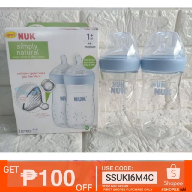 nuk simply natural bottle caps