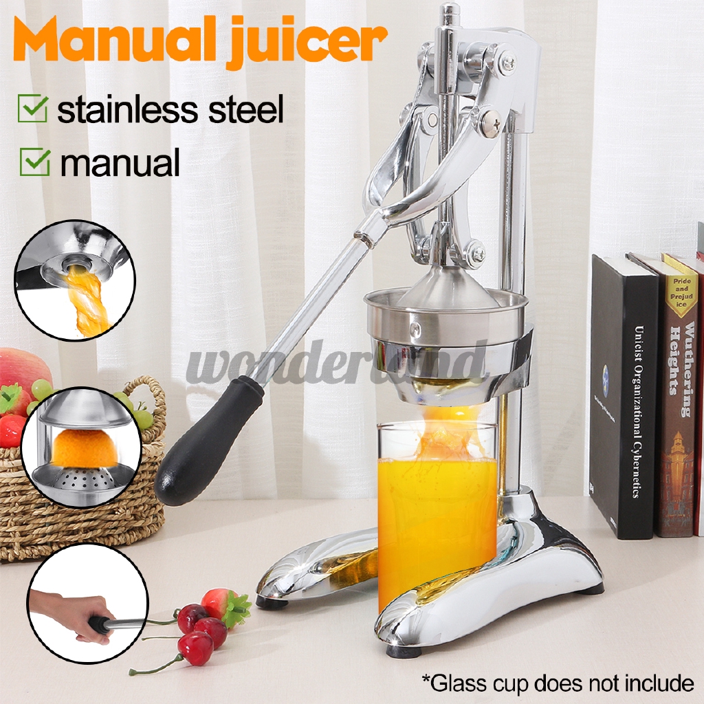 Stainless Steel hand press juicer squeezer citrus lemon orange