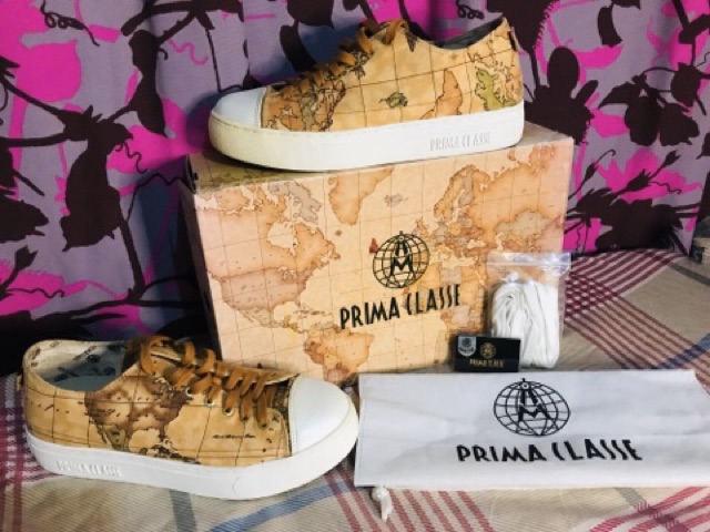 PRIMA CLASSE MAP RUBBER SHOES Preloved | Shopee Philippines