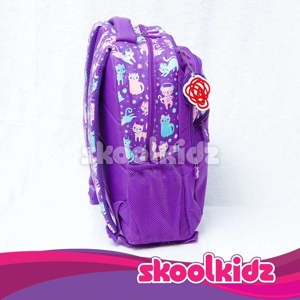 purple backpack
