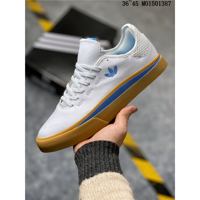 adidas samba og white and blue