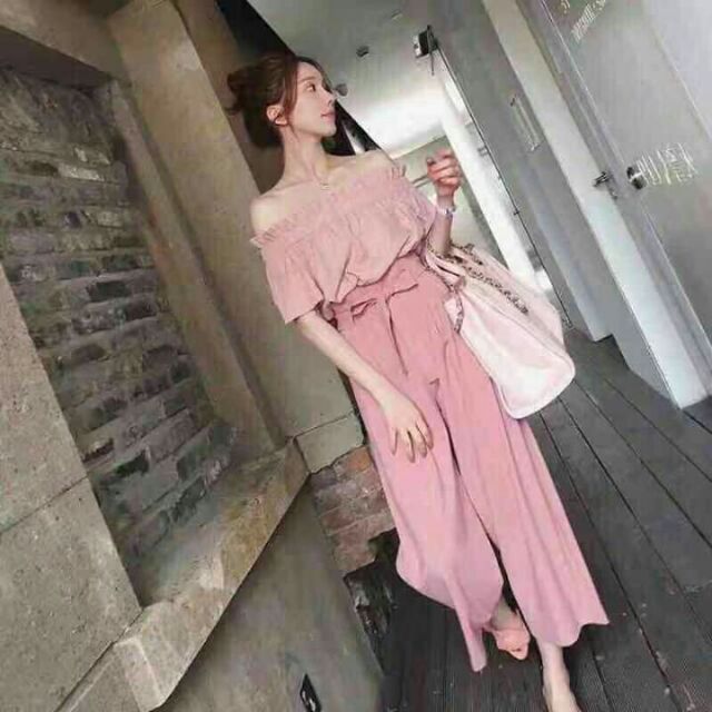 old rose jumpsuit