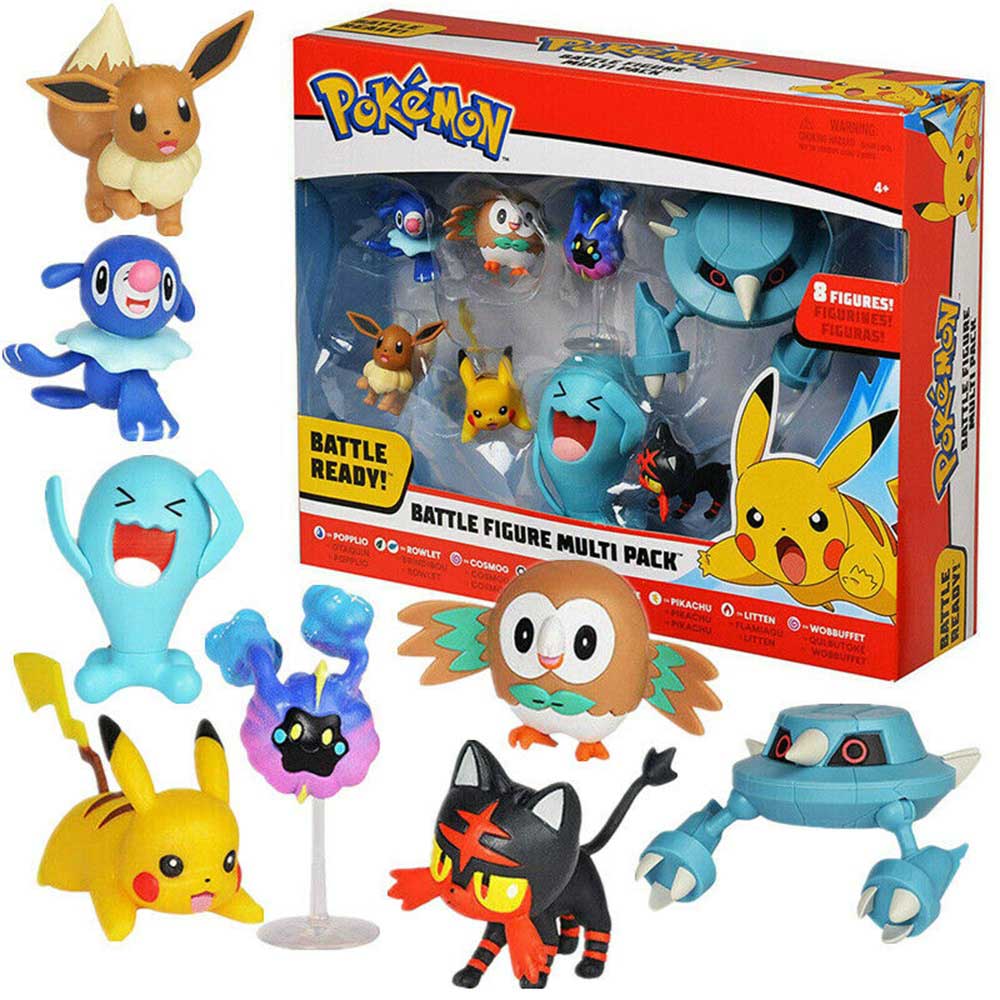 pokémon battle 8 figure multipack
