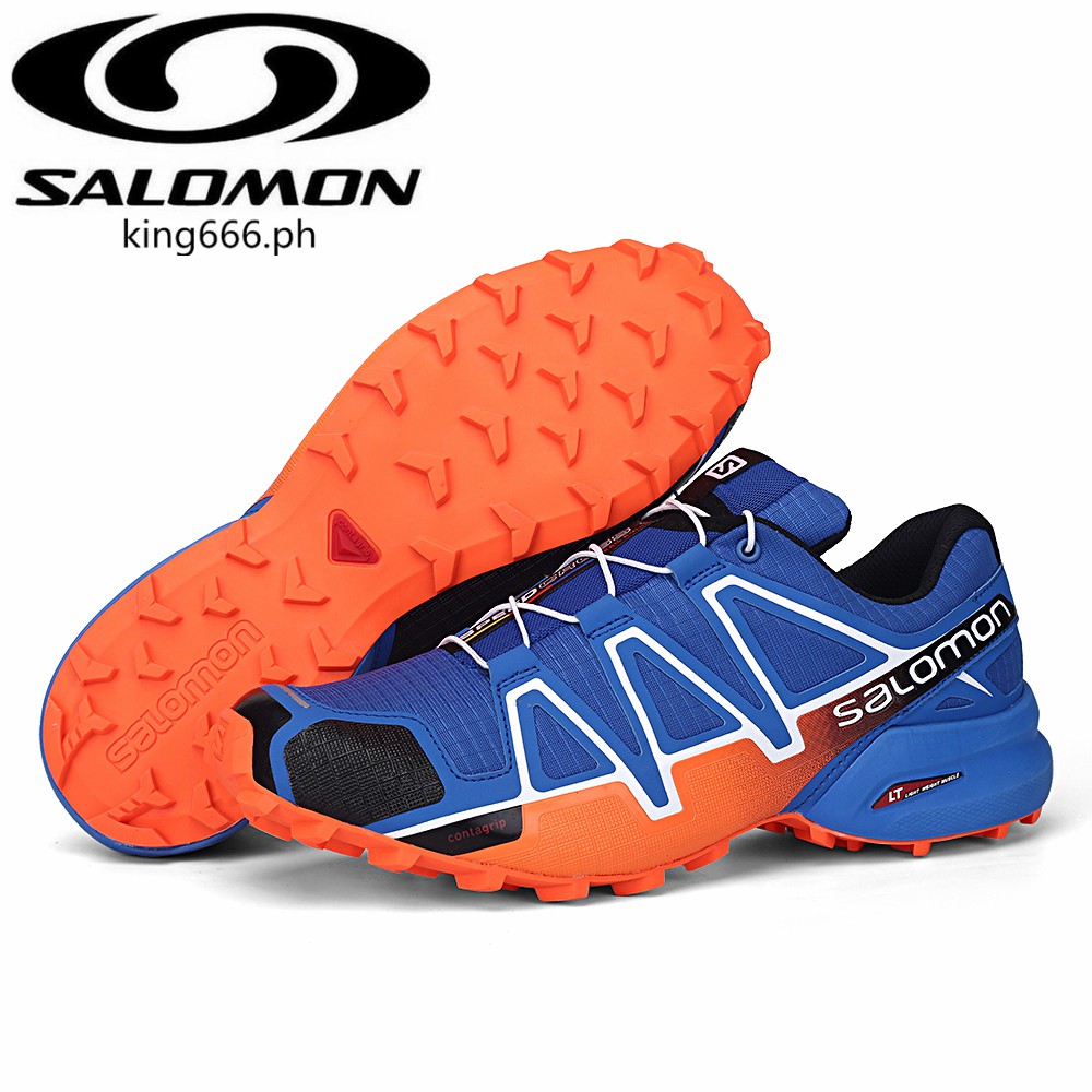 salomon orange shoes