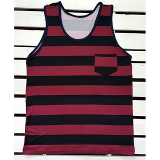 Men's Top Assorted Designs Cotton Spandex Stripe Sando SUMMER Wear for ADULT #5