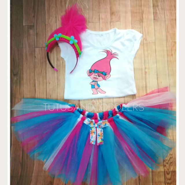 trolls tutu set