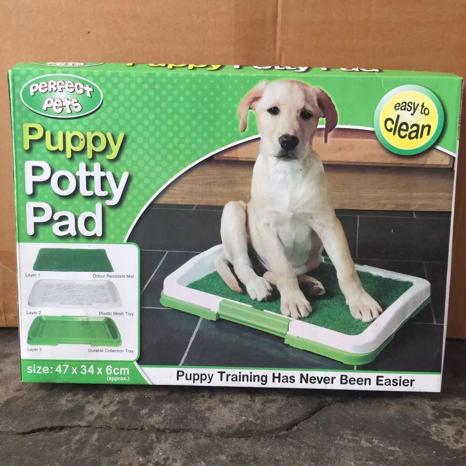 Indoor Grass Patch Puppy Potty Pet Dog Pee Training Mat Pad