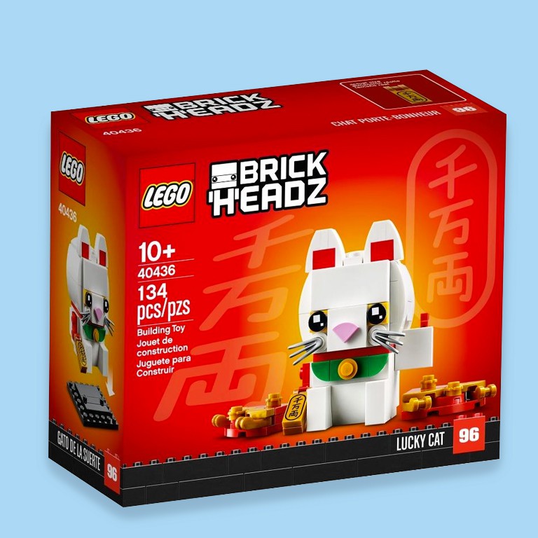 lucky cat lego