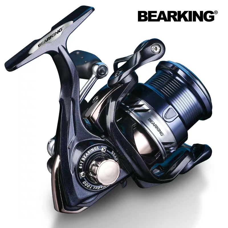 BEARKING Hades Fishing Reel 7BB 5.2:1 Drag System 17lbs Max Drag ...