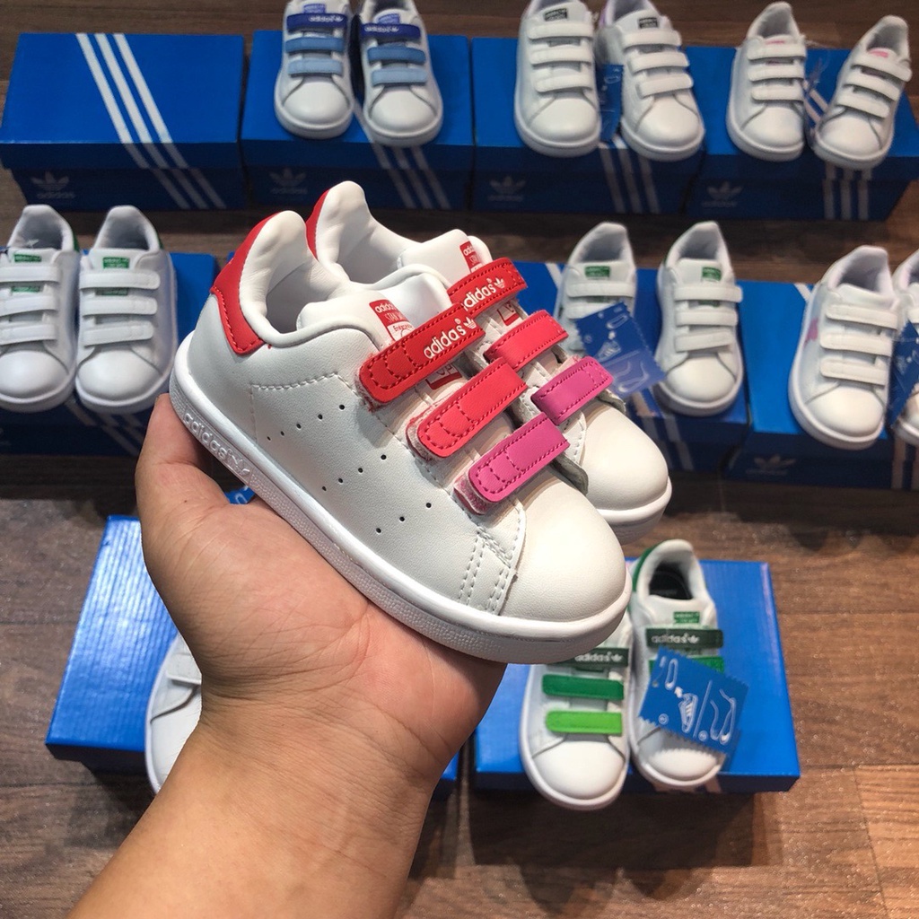 *Ready stock*Adidas Smith kids sneakers kids shoes baby shoes kids board shoes kids toddler shoes boys and girls Soft