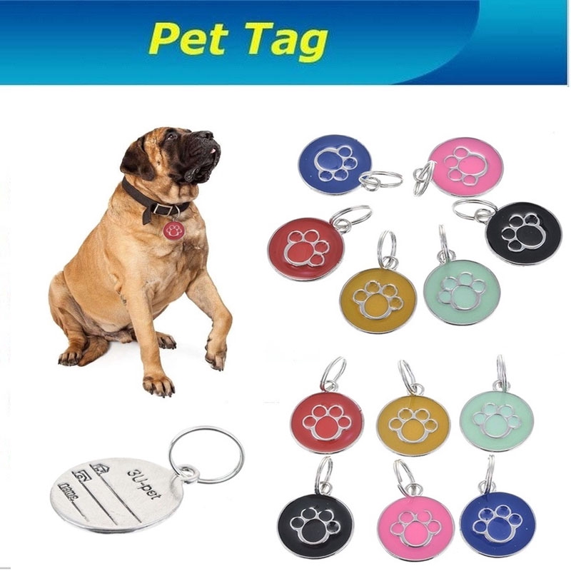 service dog collar tag