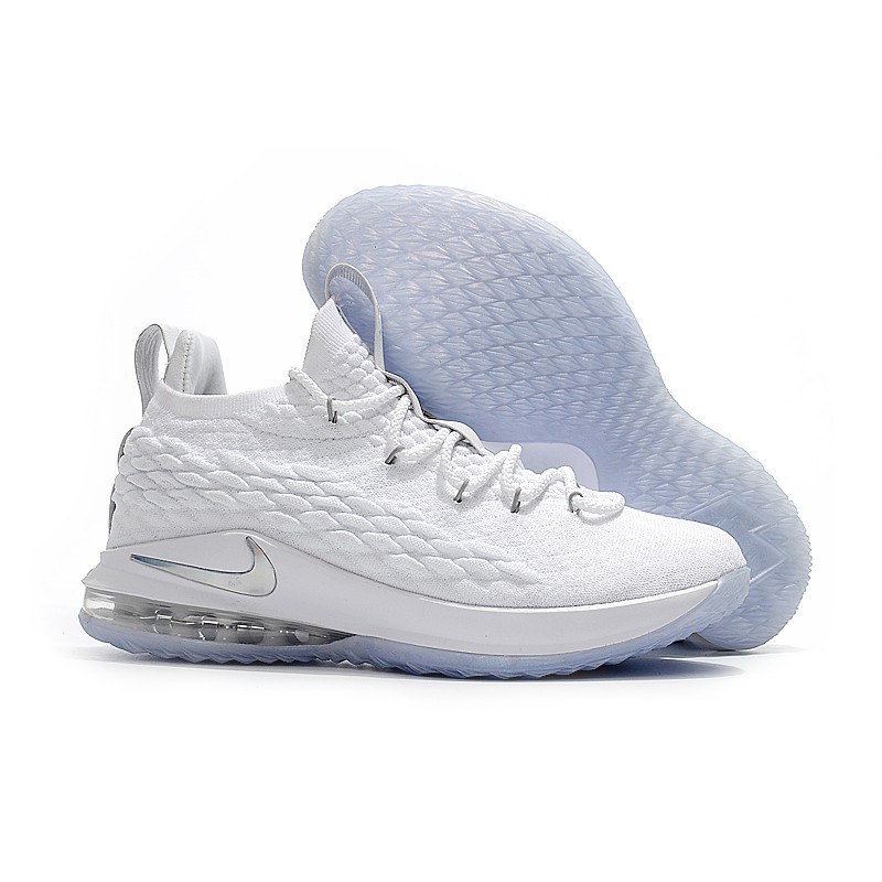 nike lebron low white