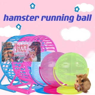 [HAPPY PAWS PET] Hamster Running Ball with Stand