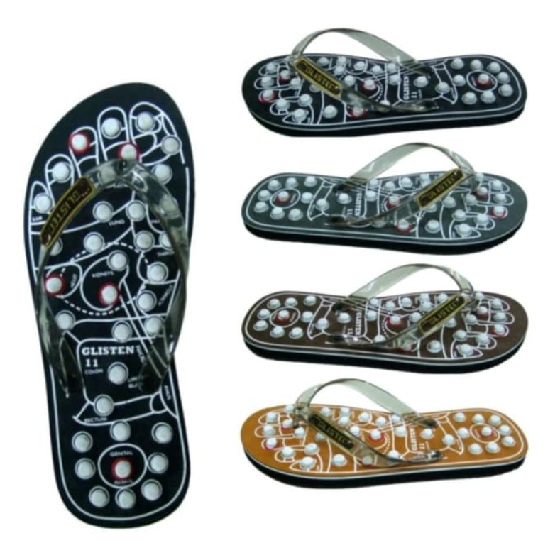 Reflexy Sandals Acupuncture Therapy Tool Foot Massage Health Sendal