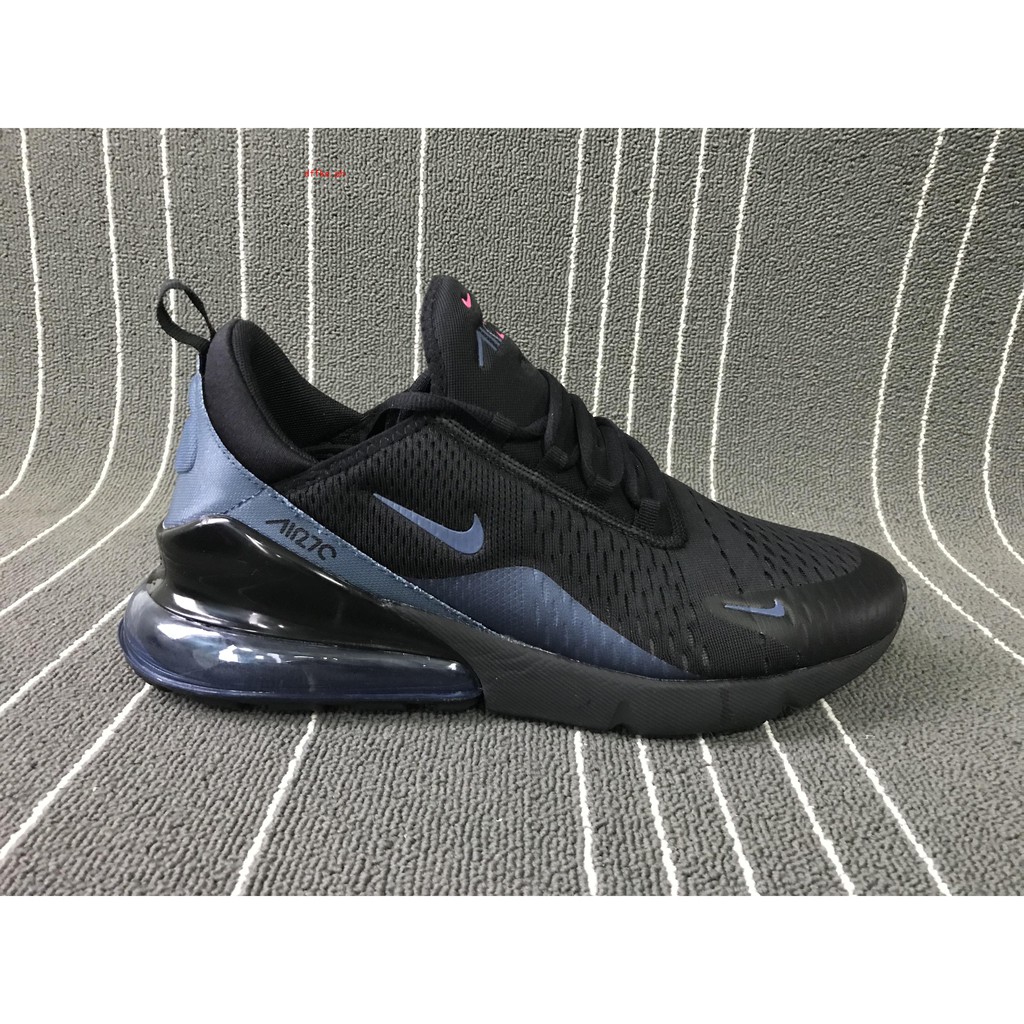 nike air max 270 black blue and purple