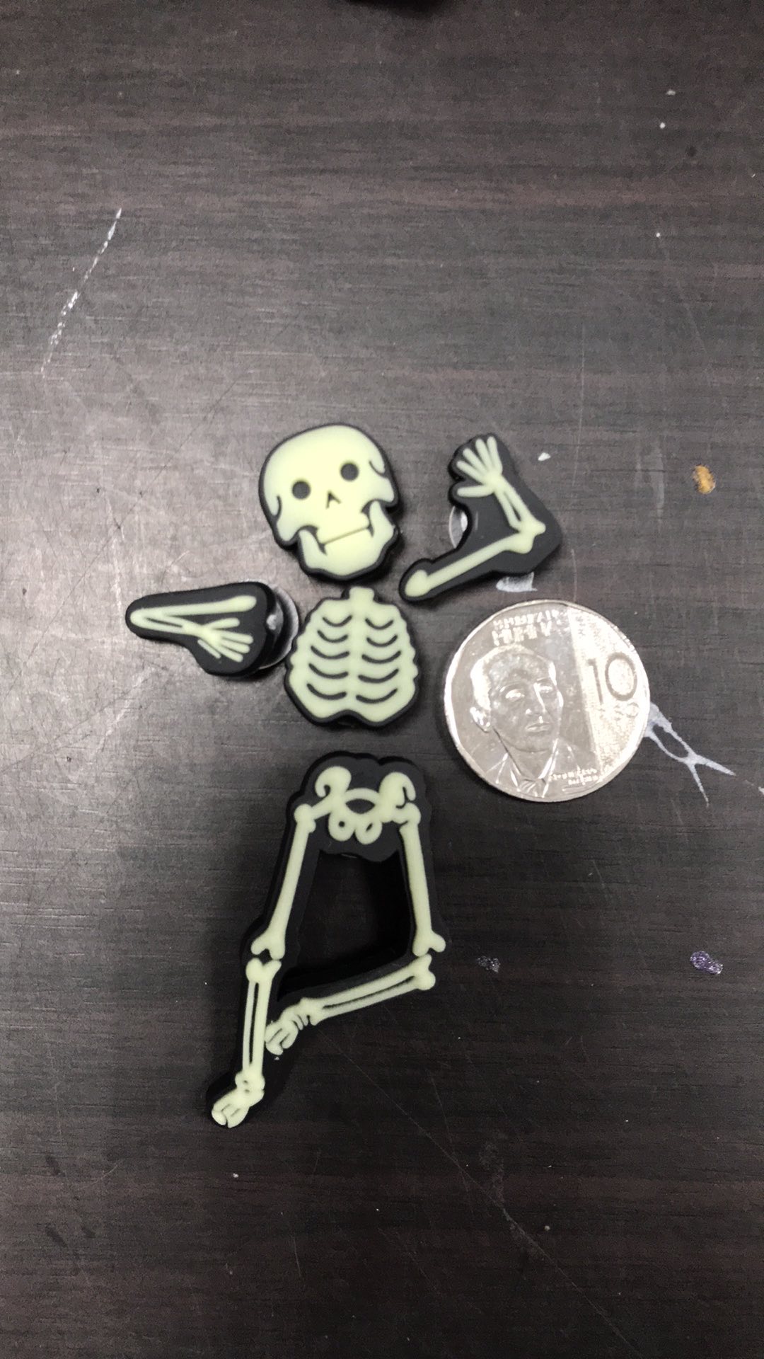 skeleton jibbitz