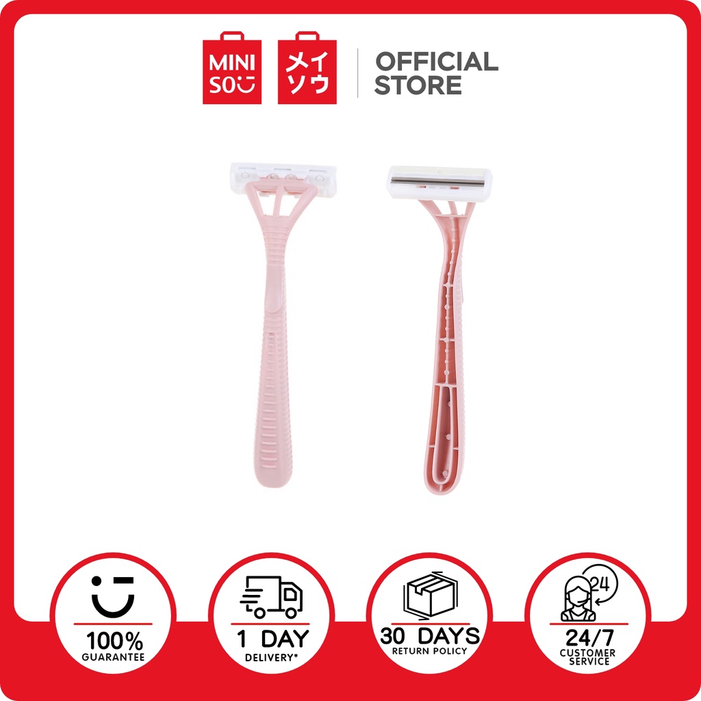 MINISO Women's 2 Blade Razor Shave (10 Pack) Shopee Philippines