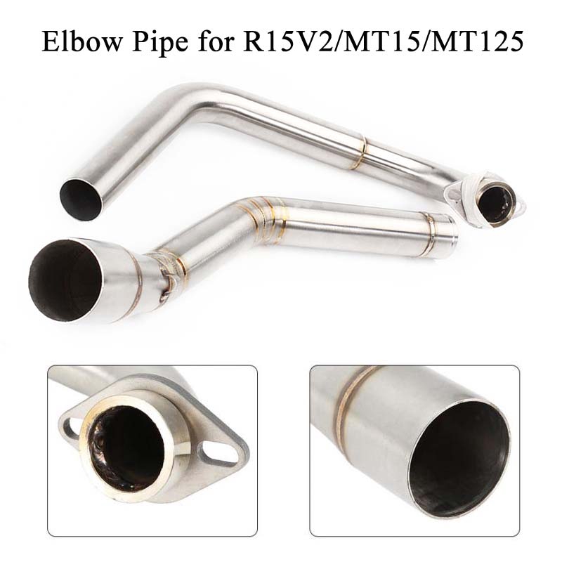 Motorcycle Exhaust Pipe Modification Stainless Steel Elbow Pipe for
