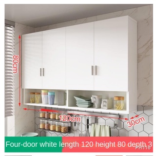 European-Style Simple Kitchen Hanging Cabinet Wall Cabinet Wall-Mounted Locker Balcony Wall Hanging