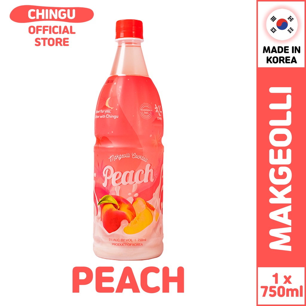 Chingu Makgeolli Peach 750ml Near Expiry Shopee Philippines