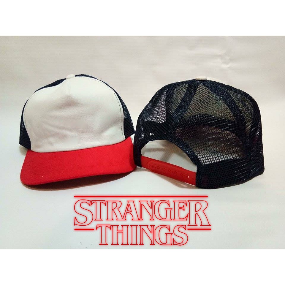stranger things trucker hat