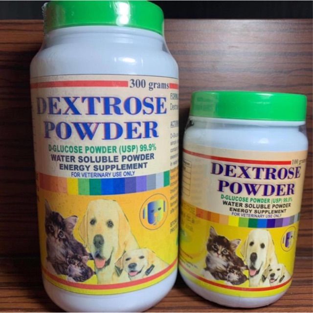 Pet Dog Cat Dextrose Powder Supplement Rehydration First Aid