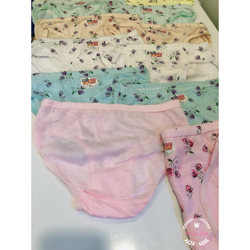 6 PCS Soen Women Clothes > Lingerie & Underwear > Panties unipanda01 Shopee Philippines