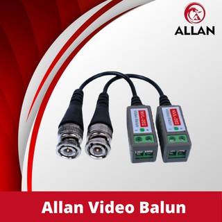 1 Pair 1080P AHD/HD-CVI/TVI/CVBS HD Video Balun Transmitter Cat5 Cat6 Video Balun