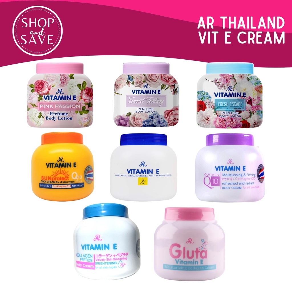 Thailand Vitamin E Creams 200ml Shopee Philippines