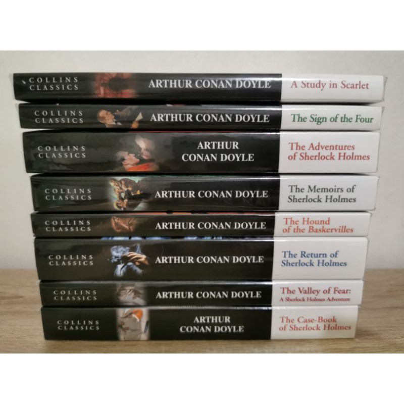 Sherlock Holmes Collins Classics 8-book Bundle 