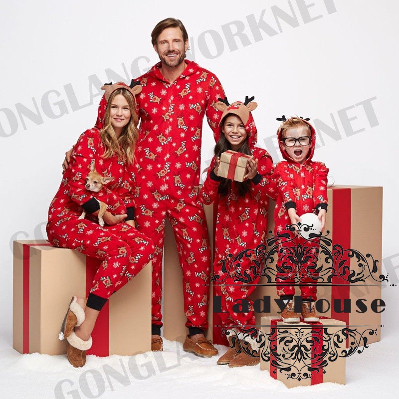 baby's first christmas matching pjs