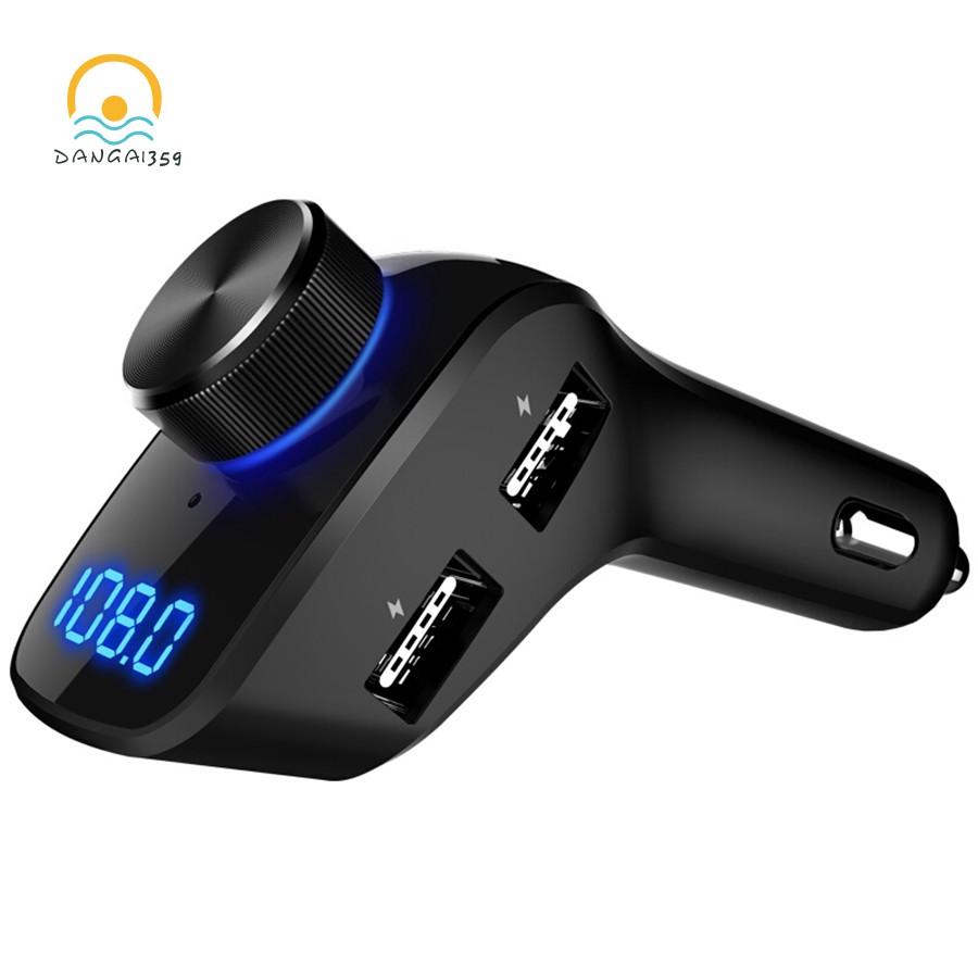 Newsmy Car Mp3 Player Bluetooth 5 0 Fm Transmitter 3 Usb Port Fast Charger Handsfree Lossless Music Audio Mini Receiver Shopee Philippines