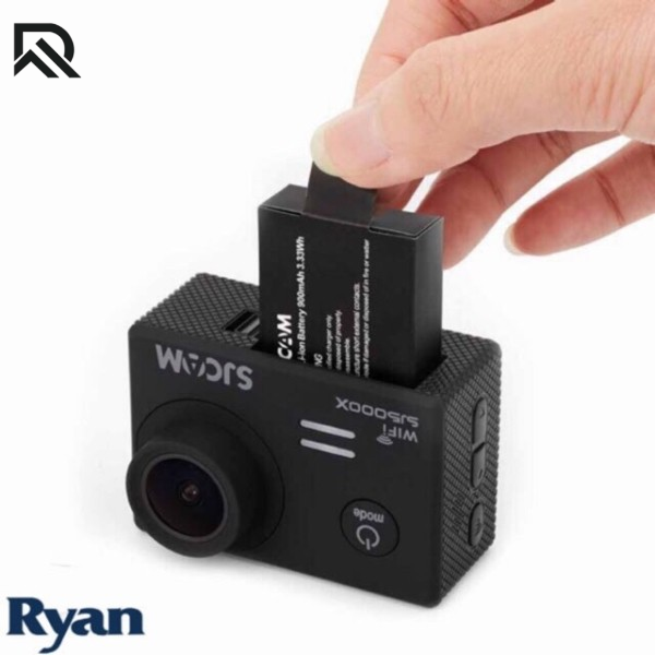 COD SJCAM battery 900mah for SJ 4000/5000/M10 Action camera | Shopee  Philippines