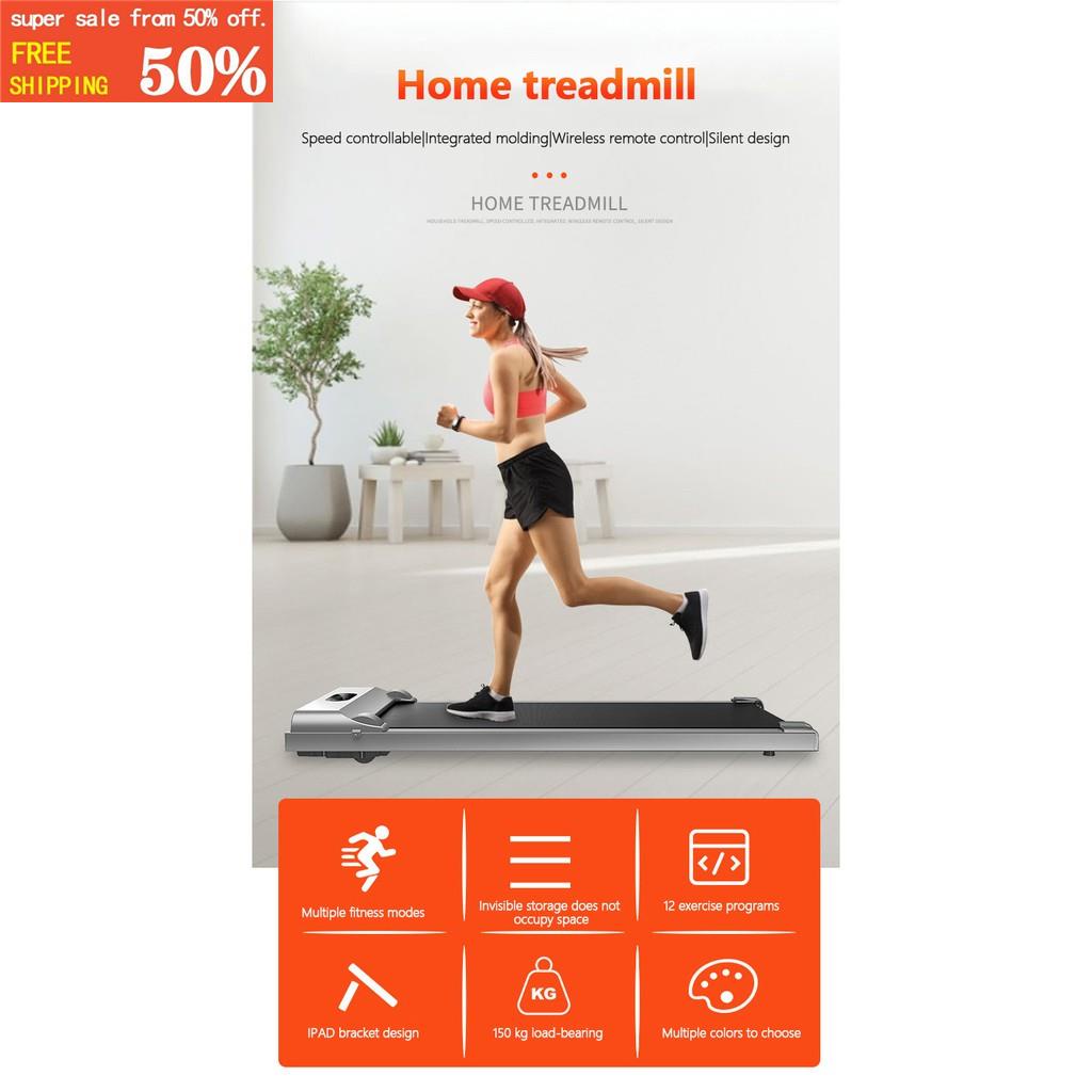 Yeesall electric treadmill,with armrests 2.0hp multiprogram+multi